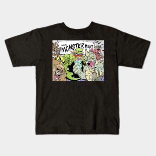 Annual Monster Meeting Kids T-Shirt